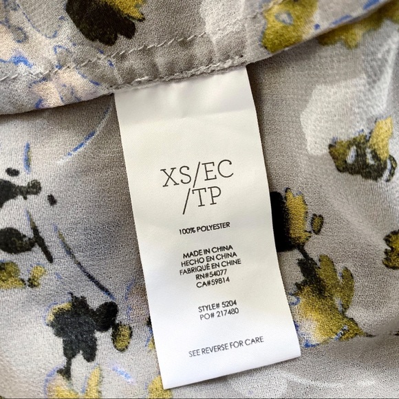 CAbi Matinee Floral Button Down Blouse - Picture 6 of 7